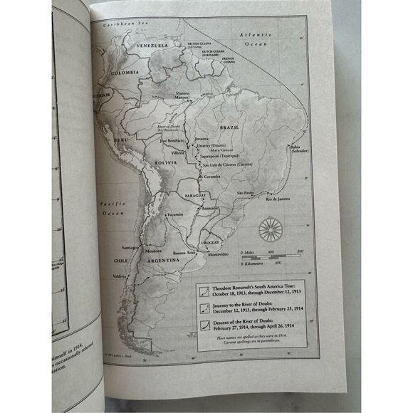 The River of Doubt Theodore Roosevelt darkest journey NY Times Bestseller - Picture 4 of 6